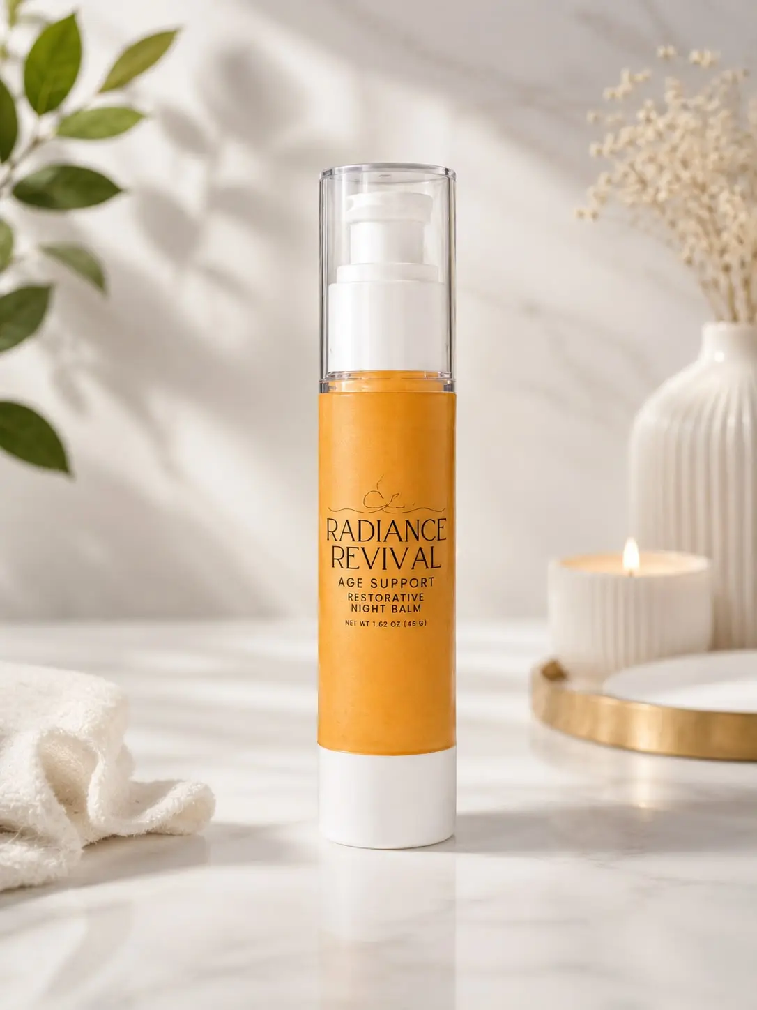 Radiance Revival: Age Support Restorative Night Balm