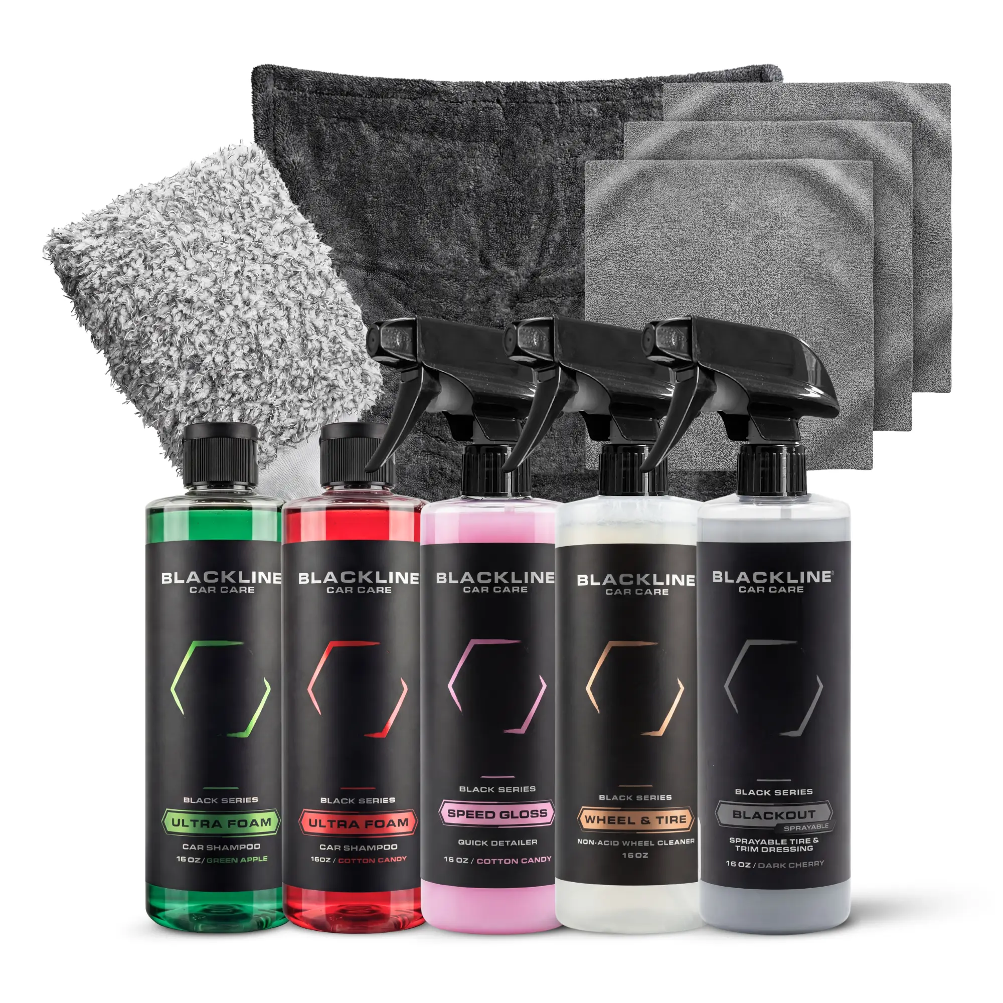 BLACKLINE Ultimate Exterior Kit - Complete System for Gloss, Depth, and Protection