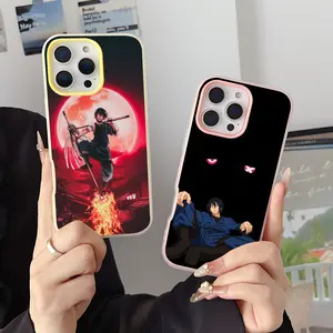 Shinmon benimaru Anime Phone Case Custom 2-in-1 Phone Case with Card Slot, Anti-Drop No Fingerprint HD Personalized Print Protective Cover for Smart Phone Casing