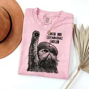 Comfort Colors Viva La Revolucion Carl Dunge.0n Crawler Carl Shirt Princess Donut Mongo Tee  Womenswear