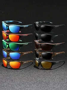 10pcs of camouflage sports sunglasses with multiple color options to meet different needs. UV400 lenses can effectively protect the eyes from UV rays, suitable for various outdoor activities. Fashionable luxury brand designer sunglasses, Sports Eyewear
