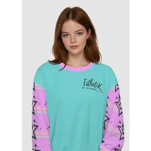 Bella Numero Pullover Sweatshirt - #51 to #60