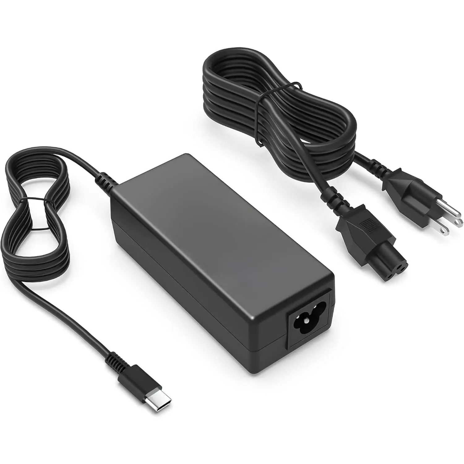 65W/45W USB-C Fast Wall Charger with USB-C Plug, 20V-3.25A 12V-3A 100-240V~1.5A, PA-1450-78, for Acer Laptop/Chromebook HP Devices, 1x AC Power Cable, Industry-Standard, Ideal for School Users, Tablet/Phone Charger Adapter, Tablet Chargers & Adapters