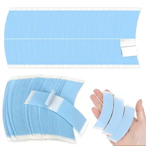 36 Pcs Lace Tape for Wigs Double Sided Waterproof Wig Tape Strong Adhesive Wig Tapes for Lace Front Wigs Clear Hair Glue Tapes for Hairpieces Hair Extensions and Toupee can Easy Removal