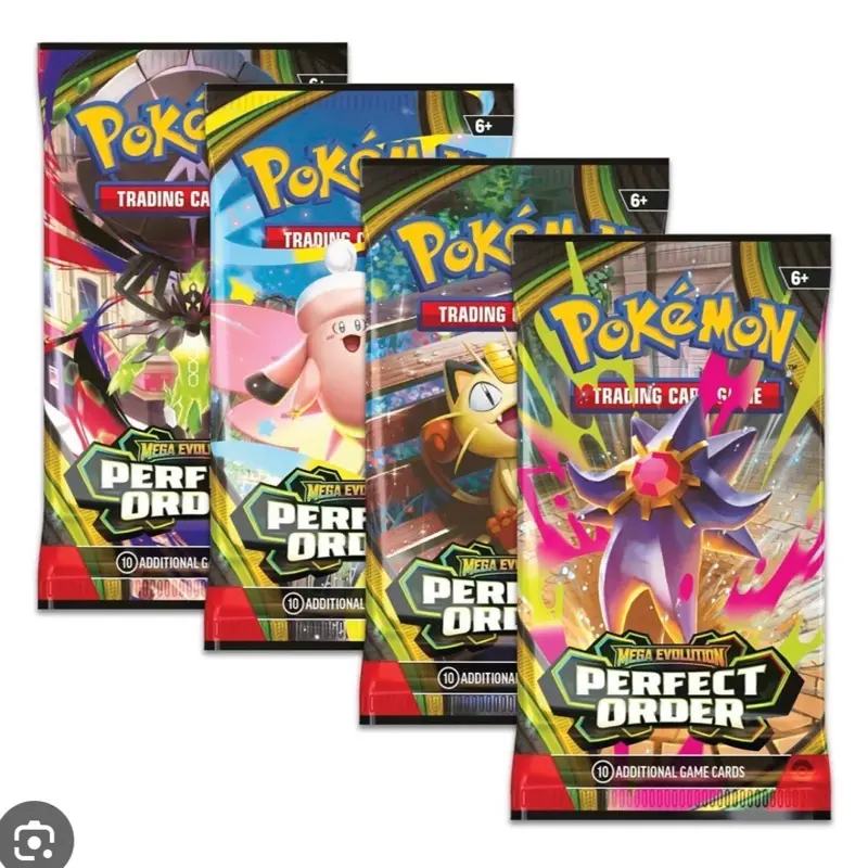 Perfect Order Tiers!! English Booster Packs