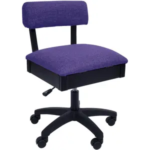Arrow Royal Purple Hydraulic Sewing Chair