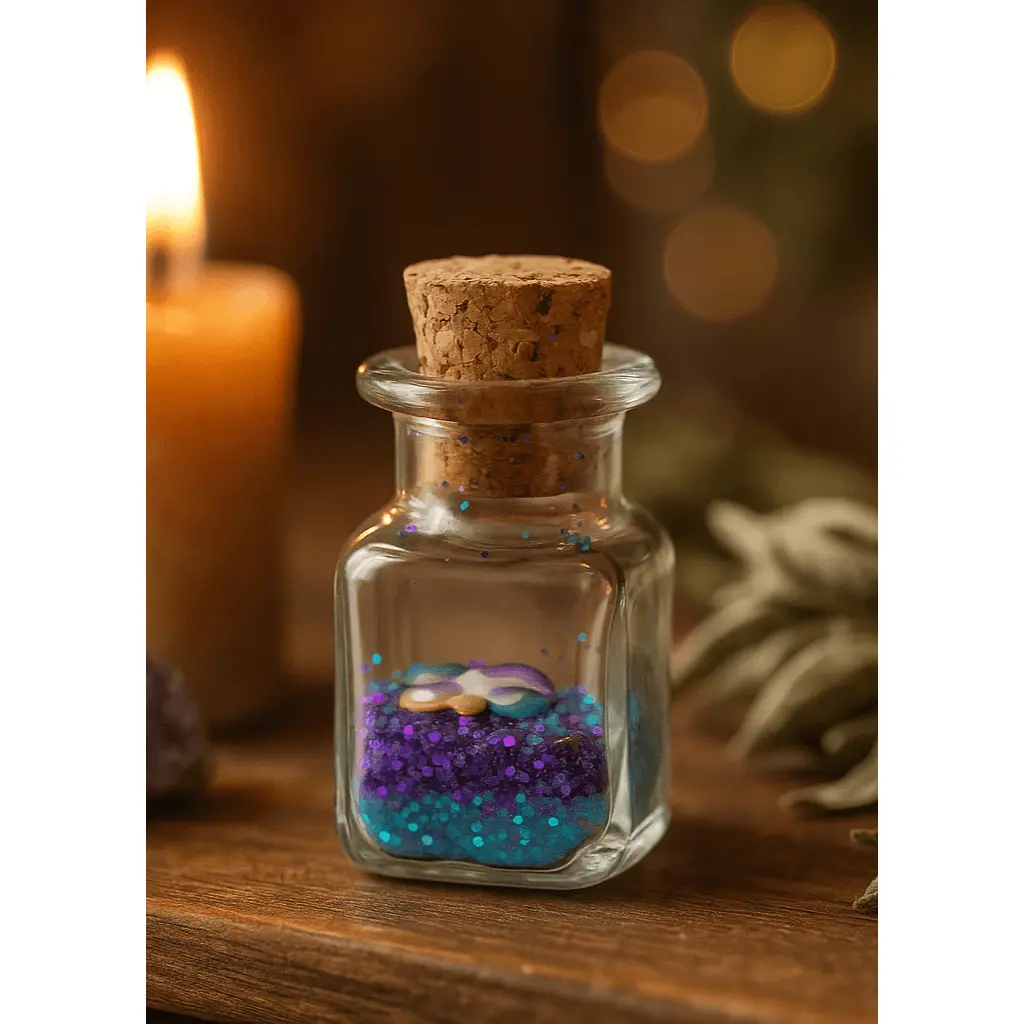 Mini Glitter Potion-Spell Jar