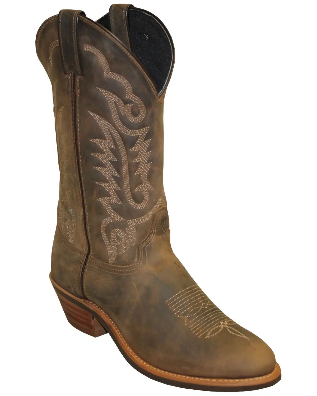 Abilene Men's Men'S Distressed Performance Western Boot Round Toe - 6412