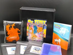 AMPD First Charizard Box - Collectible Pokémon Trading Card Game Starter Set for Kids and Collectors