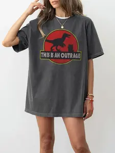 This Is An Outrage Carl Dungeon Crawler Carl Comfort Colors Tee, Princess Donut Mongo Shirt, Gift For Fans