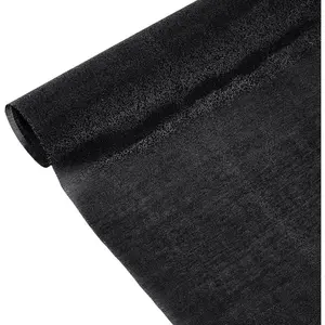 39x45 Inch Black Cotton Interfacing, Woven Single-Sided Iron On Fusible Interfacing Iron Lining for Blouses Dress Shirts Collars DIY Sewing Accessories