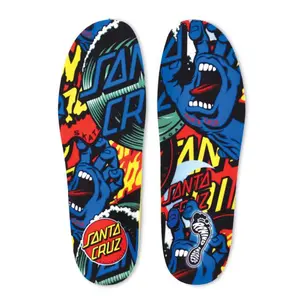 DESTIN IMPACT 5.5MM Low-All Arch Insoles | SC Screaming Hand Collage