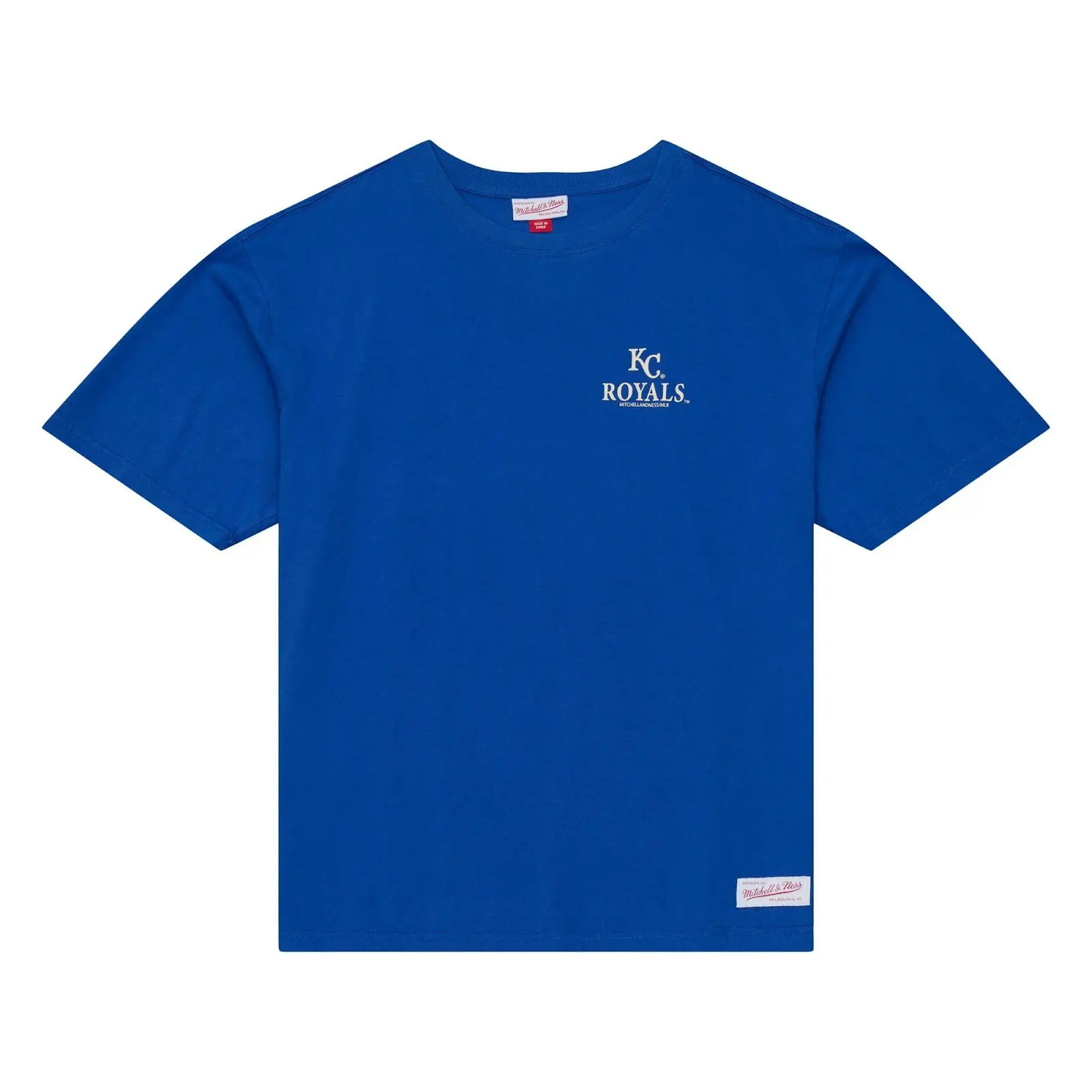 Kansas City Royals Royal Core Essentials T-Shirt MLB Throwback Tee Graphic Vintage Fan Gear Mitchell & Ness
