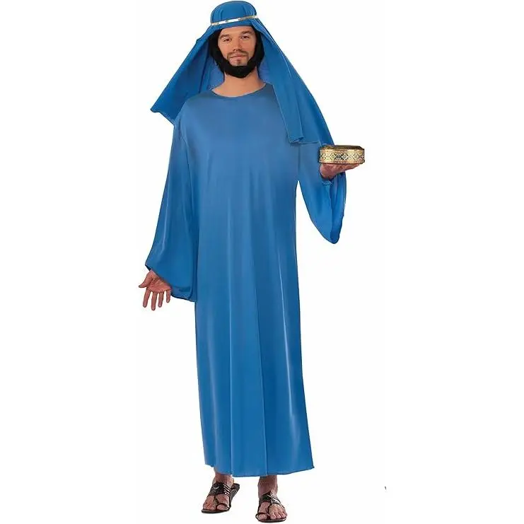 Wise Man - Biblical - King - Nativity - Costume - Men - One Size - 4 Colors