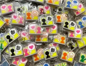 Tomodachi Life Window Acrylic Charms