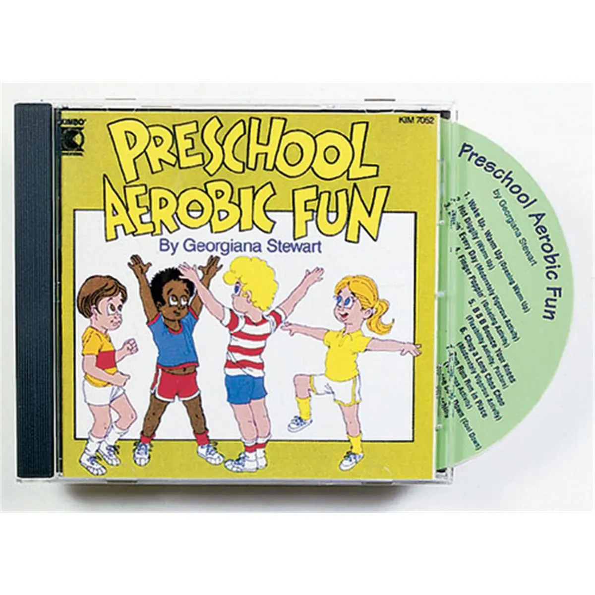 Kimbo Educational Dog Aerobic CD - Aerobic Fitness Skills Guide with Lyrics & Activities, Warm-Ups, Stretch Activities, Cool-Down Tracks for 3-6 Developmental Stage Dogs