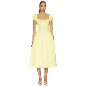 ASTR the Label Adilene Dress in Yellow