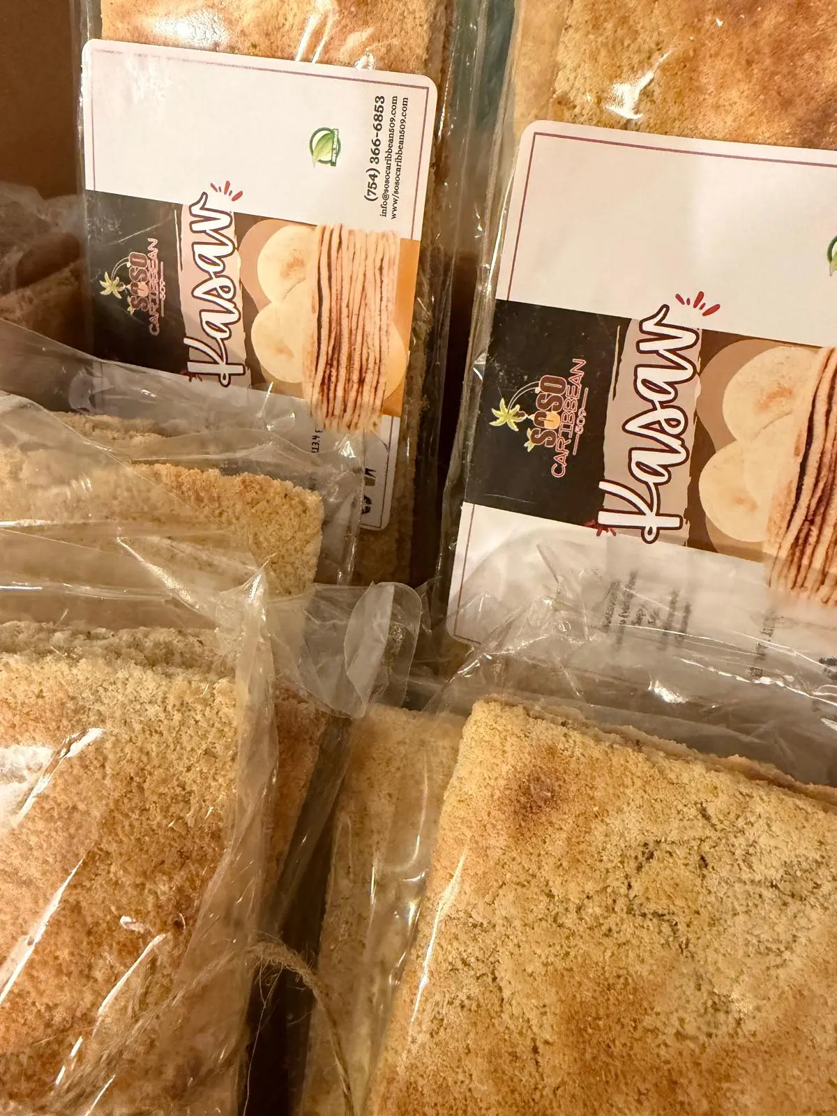 Haitian Kasav Bread 3pack (6 pieces)