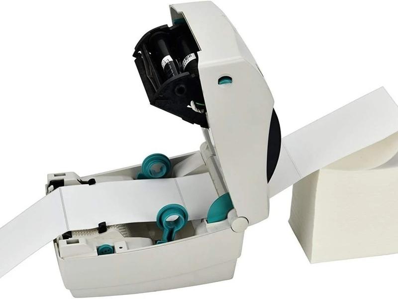 Fanfold 4 x 6 Direct Thermal Shipping Labels with Perforations for Direct Thermal Printers - 500 Labels per stack