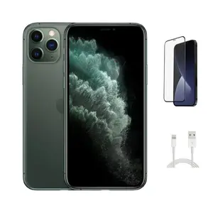 Refurbished iPhone 11 Pro Max (T-Mobile Only)-Excellent Condition with Tempered Glass Screen Protector & 1 Year Warranty  A2161