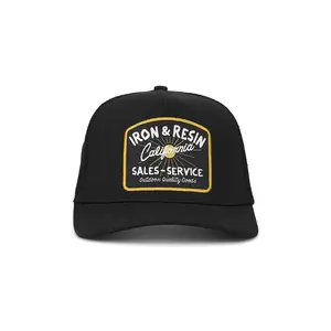 Iron & Resin Sales And Service Hat in Black