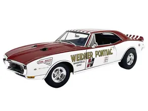 1968 Pontiac Firebird First Ram Air II - Weidner Pontiac Drag Diecast 1:18 Scale Model - ACME A1805221