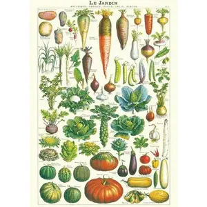 Cavallini Paper Co. Poster/Wrap Paper Le Jardin