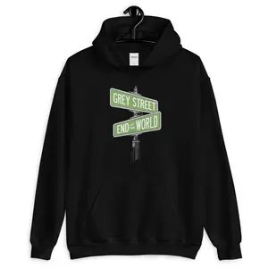 Grey Street - Unisex Hoodie Everyone needs a cozy go-to hoodie