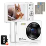 Mini Point-and-Shoot Digital Camera - Compact Pocket Camera with Built-in Cells, SD Card Slot, USB Charging, Rechargeable Battery, Teen-Ready Gift for Handheld Electronics Enthusiasts