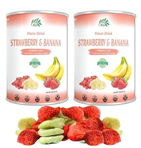 CHAVI Freeze-Dried Strawberry Banana-Pack of 2