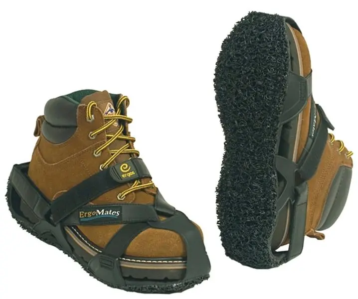 Ergomates Anti-Fatigue Overshoe - Large, Work Boots Women 11-13, Men 10-12, Walking Shoes, Foam, Footwear, Adjustable