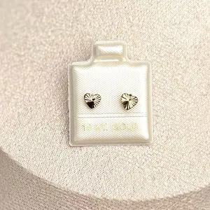 10K Gold Classic Stud Earrings