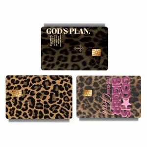 Leopard Print Credit Card Skin Sticker - Trendy and Durable Card Cover for Stylish Personalization