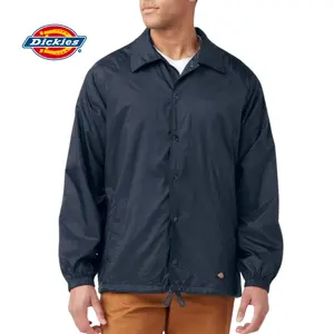 DICKIES Windbreaker - Lightweight Water-Resistant Long Sleeve Casual Jacket for All Seasons Outdoor Activities