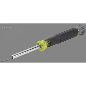4-in-1 Precision Screwdriver Set with Slotted & Phillips Bits for Electronics, Reusable Machined Tool for Terminal Blocks, Compact Multi-Purpose Screwdriver Kit, Durable Ergonomic Design for DIY Repairs
