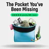 FattyPack | Attachable Storage Pocket for Hats, Bras & Straps. | Minimalist Everyday Carry | Best Gift
