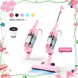 [Promoción] INSE R6X Aspiradora Escoba con Cable 600W 15KPa, Ultraligera sin Bolsa, 3 en 1 de Mano para Hogar, Alfombra, Suelo Duro, Pelo de Mascotas y Coche