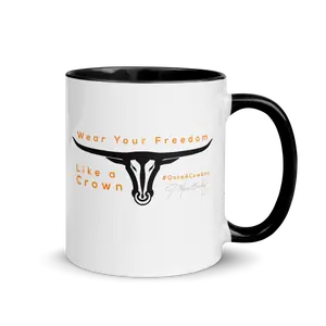 J. Marc Bailey - Wear Your Freedom Like a Crown - Two Tone Mug
