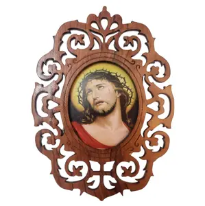 Olive Wood Icon Magnets from the Holy Land