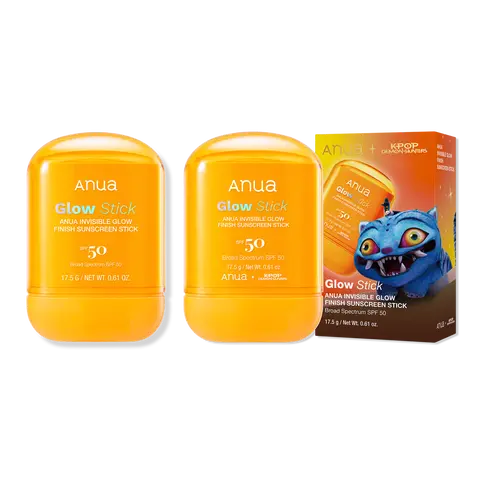 ANUA Kpop Demon Hunters Invisible Glow Finish Sunscreen Stick