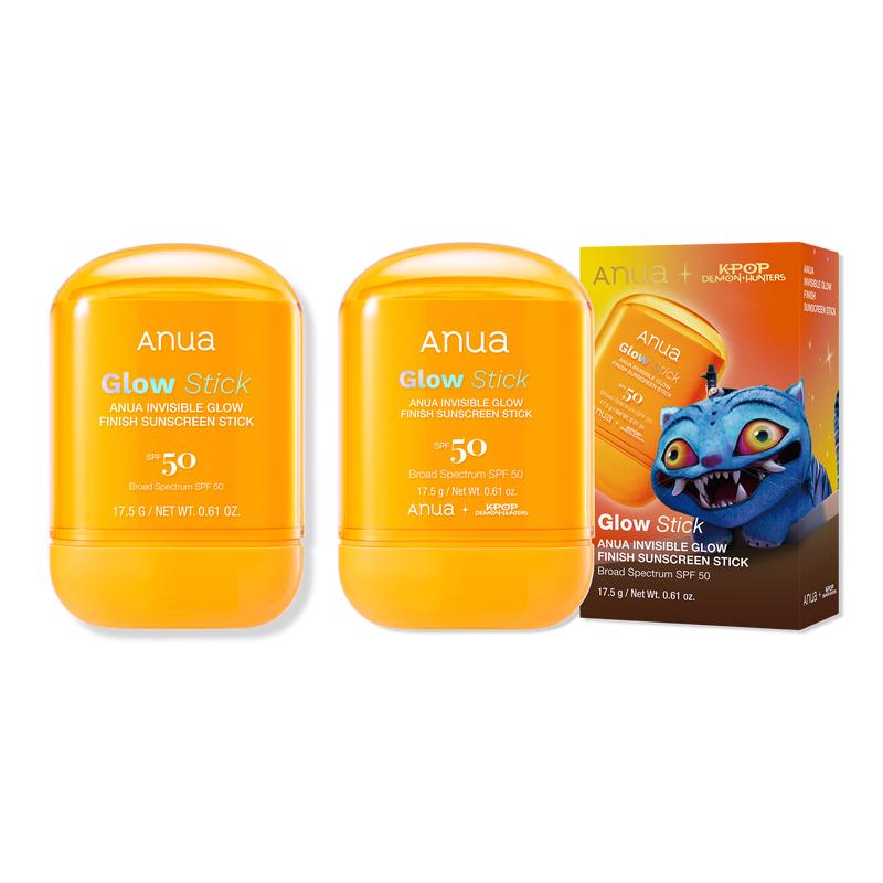 ANUA Kpop Demon Hunters Invisible Glow Finish Sunscreen Stick