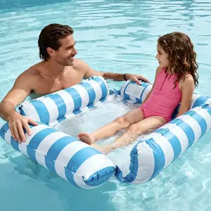 2026 Quick Inflate Inflatable Adult Pool Float Lounger - Anti-Leak Portable Tanning Raft with Headrest, Perfect for Summer Beach, Lake & Backyard Relaxation