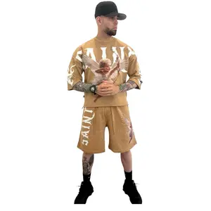Saint Angel Sand Beige Oversized Two Piece Set
