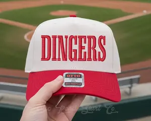 Dingers Homerun Embroidered Trucker Hat, Baseball Hat, Baseball Mom Hat
