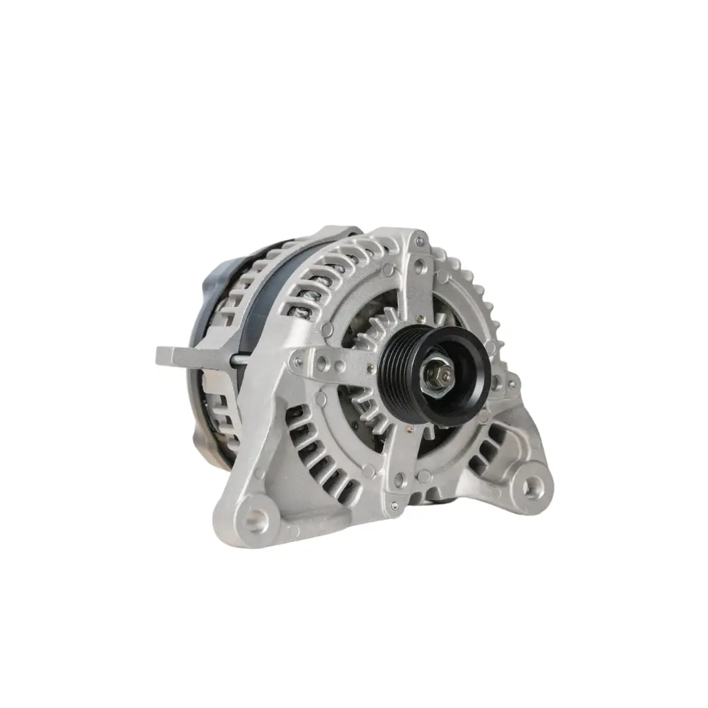 High-Output Alternator with Factory Voltage Set Point & Smaller Pulley for 2006 Jeep Grand Cherokee V8 6.1L, Vehicle-Specific Fit, Direct-Fit, OEM Plug-In