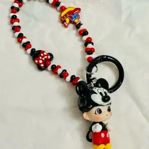 Handmade phone bag keychain charm Cellphone