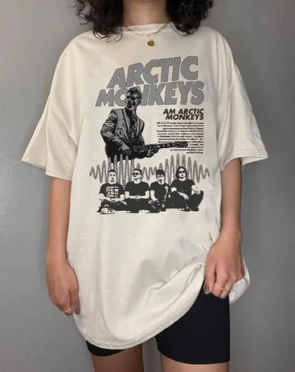 Band Tee Shirt Arctic Monkeys Arctic Monkeys Album T-Shirt – Draw