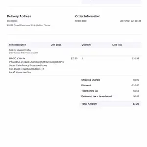 Product Review of MAGIC JOHN 2-Pack Screen Protector for iPhone, Samsung, and Google–Crystal Clear, Scratch-Resistant, Ultra-Smooth Touch, Privacy Protection, Circular Polarized Eye Protection, Easy Installation from E**c L**s