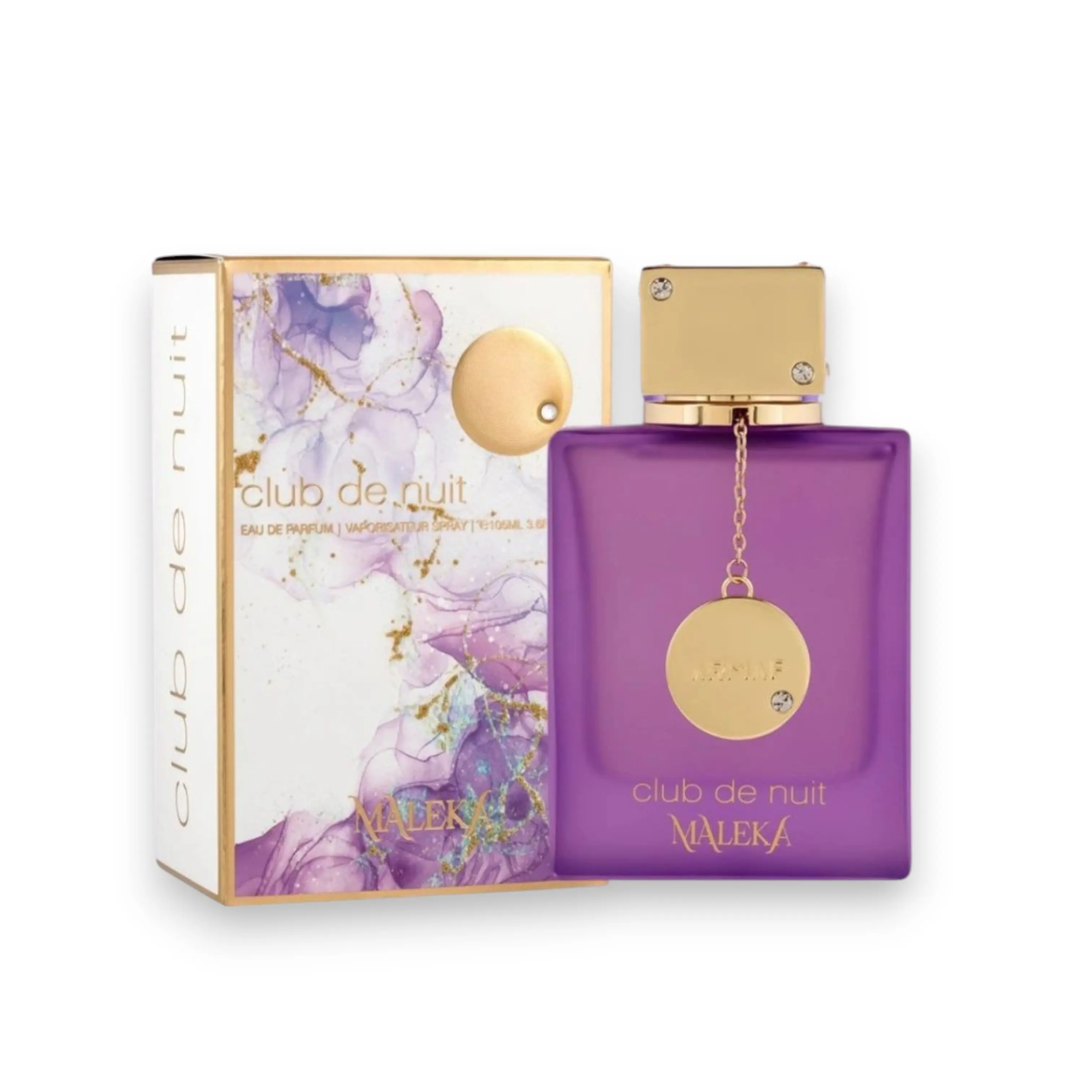 Armaf | Club De Nuit | Maleka | Women's Fragrance | 100 ML 3.4 OZ | Eau De Parfum | Floral - Powdery & Sweet Notes