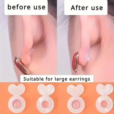 Eraser As Earring Back TikTok Shop